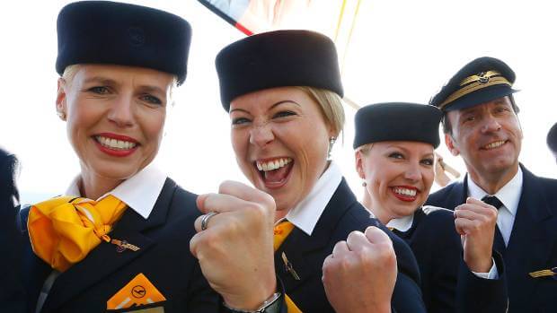 Flight attendants perks