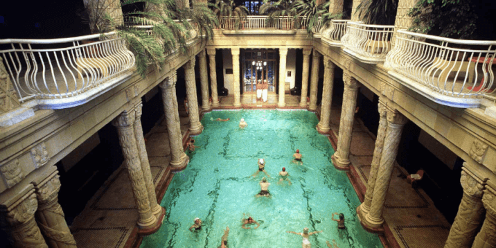 layover in budapest- gallet bath