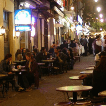 nevizade in Istanbul- for great food and nightlife