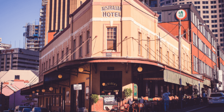 Australian National Hotel in Sydney