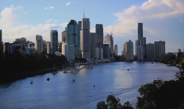 View from kangaroo Point 