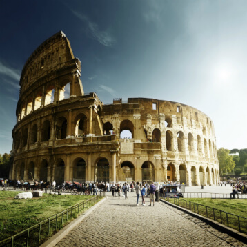 Colosseum at Rome, Italy