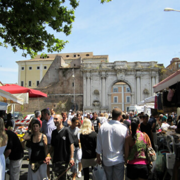 Flea Market in Rome