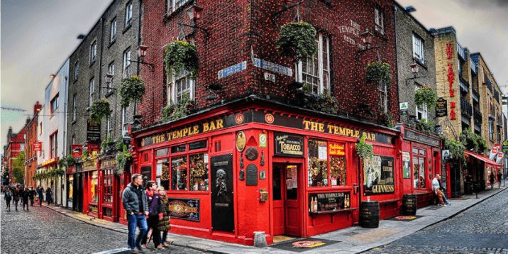 layover in dublin- temple bar