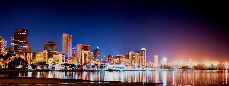 Durban's skyline at Night!
