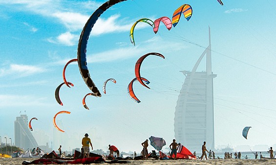 Kite Beach at Dubai
